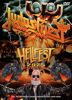 JUDAS PRIEST / HELLFEST 2025 PRO-SHOT PRO SHOT (1DVDR)
