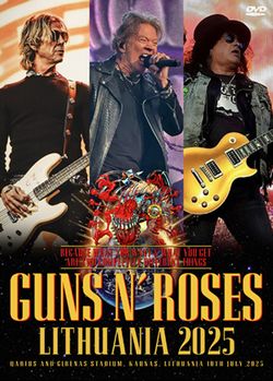GUNS N' ROSES / LITUANIA 2025 (2DVDR)