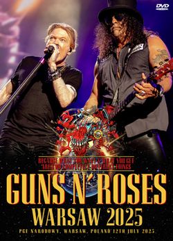 GUNS N' ROSES / WARSAW 2025 (2DVDR)