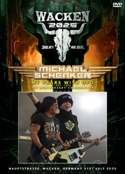 MICHAEL SCHENKER / WACKEN 2025 PRO SHOT (1DVDR)