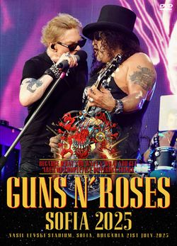 GUNS N' ROSES / SOFIA 2025 (2DVDR)