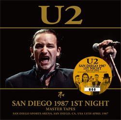 U2 / SAN DIEGO 1987 1ST NIGHT MASTER TAPES (2CD)