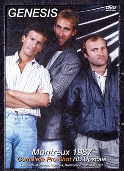 GENESIS / MONTREUX 1987 COMPLETE PRO-SHOT HD UPSCALE PRO SHOT (1DVDR)