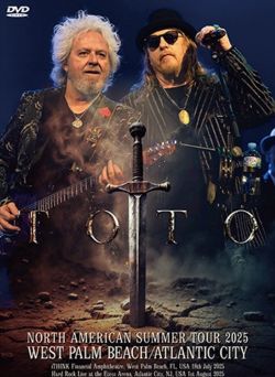 TOTO / NORTH AMERICAN SUMMER TOUR 2025 WEST PALM BEACH ATLANTIC CITY (2DVDR)