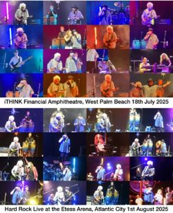 TOTO / NORTH AMERICAN SUMMER TOUR 2025 WEST PALM BEACH ATLANTIC CITY (2DVDR)