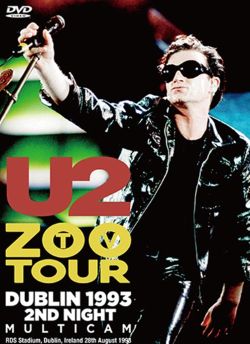 U2 / DUBLIN 1993 2ND NIGHT MULTICAM (1DVDR)