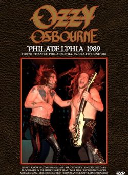 OZZY OSBOURNE / PHILADELPHIA 1989 PRO SHOT (1DVDR)