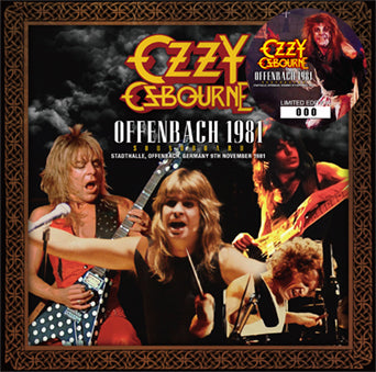 OZZY OSBOURNE / OFFENBACH 1981 (1CD)