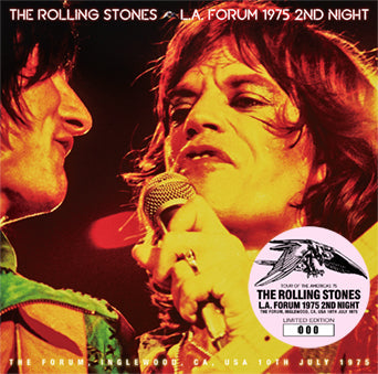 THE ROLLING STONES / L.A. FORUM 1975 2ND NIGHT (2CD)
