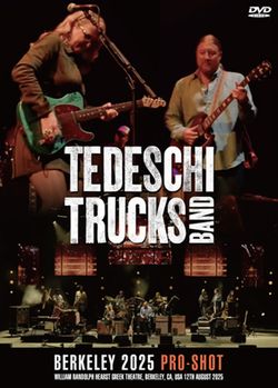 TEDESCHI TRUCKS BAND / BERKELEY 2025 PRO-SHOT (1DVDR)