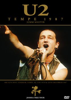U2 / TEMPE 1987 35MM MASTER PRO SHOT (1DVDR)