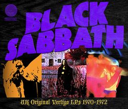 BLACK SABBATH / UK ORIGINAL VERTIGO LPs 1970-1972 (4CDR)