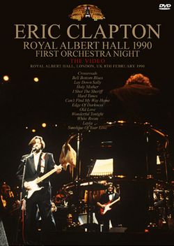 ERIC CLAPTON / ROYAL ALBERT HALL 1990 FIRST ORCHESTRA NIGHT THE VIDEO (1DVDR)