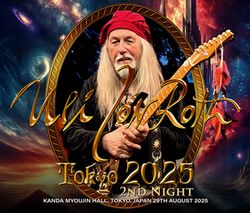 ULI JON ROTH / TOKYO 2025 2ND NIGHT (3CDR)