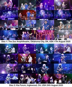 TOTO / NORTH AMERICAN SUMMER TOUR 2025 OKLAHOMA CITY & LOS ANGELES (2DVDR)