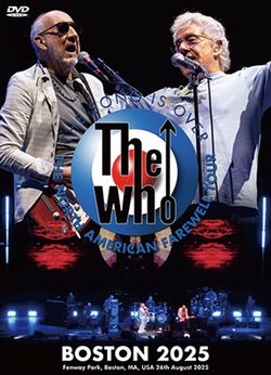 THE WHO / BOSTON 2025 (1DVDR)