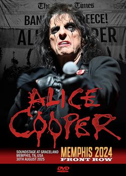 ALICE COOPER / MEMPHIS 2025 PRIMERA FILA (1 DVD)