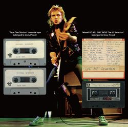 MICHAEL SCHENKER GROUP / MSG: TAPE ONE STUDIOS CASSETTE TAPE with New Artworks (1CD+1CDR)