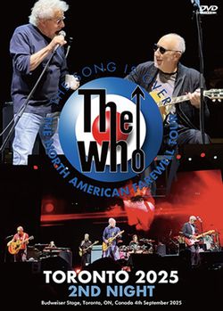 THE WHO / TORONTO 2025 2ND NIGHT (1DVDR)
