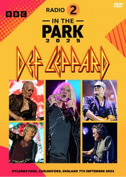 DEF LEPPARD / RADIO 2 NEL PARCO 2025 RIPRESA PROFESSIONALE (1DVDR)