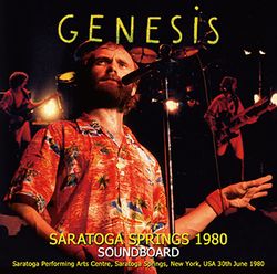 GENESIS / SARATOGA SPRINGS 1980 SOUNDBOARD (2CDR)