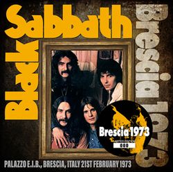 BLACK SABBATH / BRESCIA 1973 (1CD)