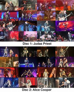 ALICE COOPER/JUDAS PRIEST/VIRGINIA BEACH 2025 PRIMERA FILA (2 DVD)