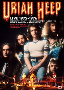 URIAH HEEP / LIVE 1975-1976 PRO SHOT (1DVDR)