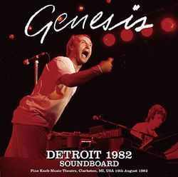 GENESIS / DETROIT 1982 CAJA DE SONIDO ESTÉREO (2 CDR)