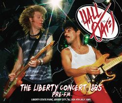 HALL &amp; OATES / THE LIBERTY CONCERT 1985 Pre-FM ESTÉREO SOUNDBOARD (2 CDR + 1 DVDR)