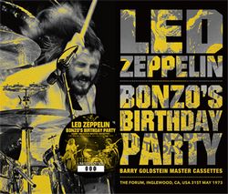 LED ZEPPELIN / BONZO'S BIRTHDAY PARTY BARRY GOLDSTEIN MASTER CASSETTES (3CD)