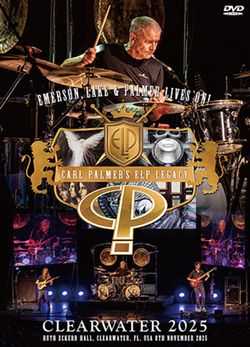 CARL PALMER'S ELP LEGACY / CLEARWATER 2025 (1DVDR)
