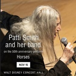 PATTI SMITH & HER BAND / WALT DISNEY CONCERT HALL 2025 (2CDR)