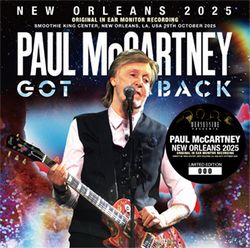 PAUL McCARTNEY / NEW ORLEANS 2025 ORIGINAL IN EAR MONITOR RECORDING IEM (2CD)