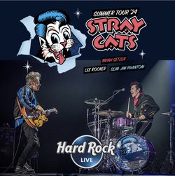 STRAY CATS / HARD ROCK LIVE INDIANA 2024 (1CDR)