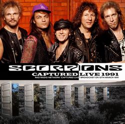 SCORPIONS / CAPTURED LIVE 1991 SOUNDBOARD (1CDR)