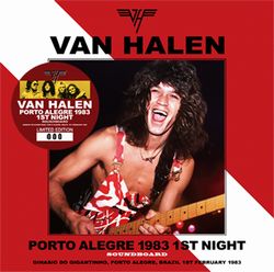 VAN HALEN / PORTO ALEGRE 1983 1ST NIGHT SOUNDBOARD (2CD)