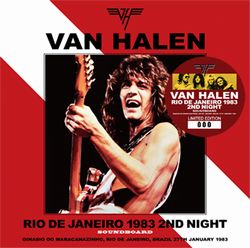 VAN HALEN / RIO DE JANEIRO 1983 2ND NIGHT SOUNDBOARD (2CD)