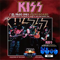 KISS / EL PASO 1983 SOUNDBOARD (2CD)