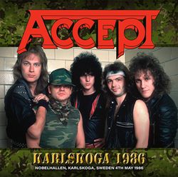 ACCEPT / KARLSKOGA 1986 (2CDR)