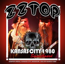 ZZ TOP / KANSAS CITY 1980 SOUNDBOARD (2CDR)