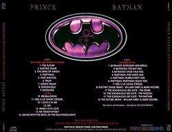 PRINCE / BATMAN NEW REMIX AND REMASTERS REVISED EDITION (2CD)