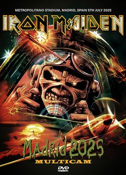 IRON MAIDEN / MADRID 2025 MULTICAM (1DVDR)