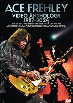 ACE FREHLEY / VIDEO ANTHOLOGY 1987-2024 PRO SHOT (1DVDR)