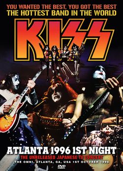 KISS / ATLANTA 1996 1ST NIGHT THE UNRELEASED JAPANESE TV CONCERT PRO SHOT (2DVDR)