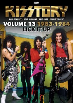 KISS / KISSTORY VOLUME THIRTEEN 1983-1984 LICK IT UP PRO SHOT (3DVDR)