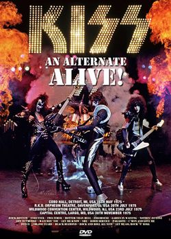 KISS / AN ALTERNATE ALIVE! (1DVDR)