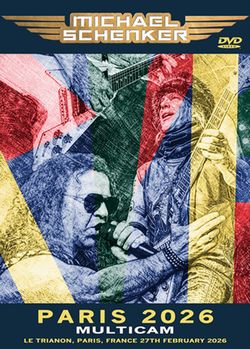 MICHAEL SCHENKER / PARIS 2026 MULTICAM (1DVDR)