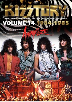 KISS / KISSTORY VOLUME FOURTEEN 1984-1985 ANIMALIZE PRO SHOT (3DVDR)