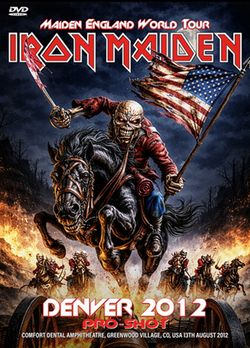 IRON MAIDEN / DENVER 2012 PRO-SHOT (1DVDR)